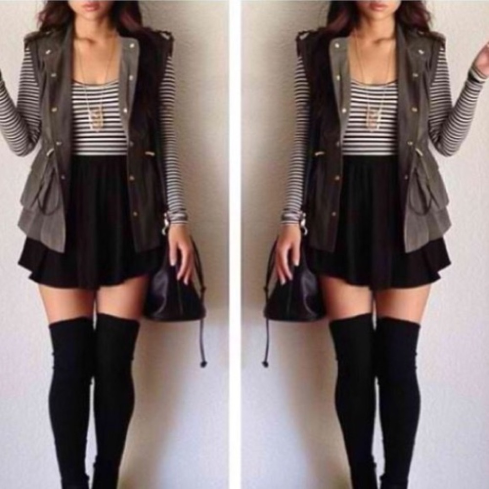 Women's Black Vest